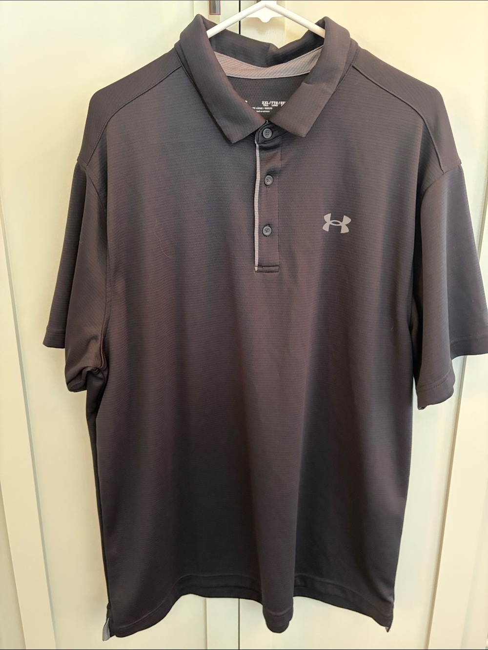 Under Armour Men's Black Polo with Logo